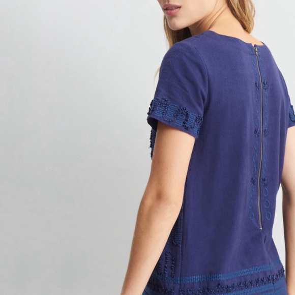 Anthropologie Rae Embroidered Shift Dress - Picture 5 of 6